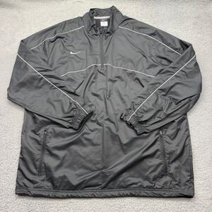 Nike 473540-012 Mens XL Grey/BLK Full-Zip Epic Knit Training Jacket